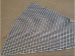 Rejilla de acero irregular