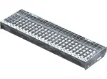 Rejilla de acero para la banda de rodadura