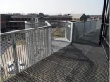Piso de rejilla de acero