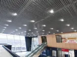 Techo de rejilla de acero