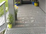 Rejilla de acero perforada