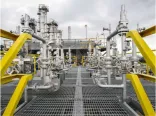 Plataforma operativa de rejilla de acero