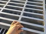 Rejilla de acero de servicio pesado