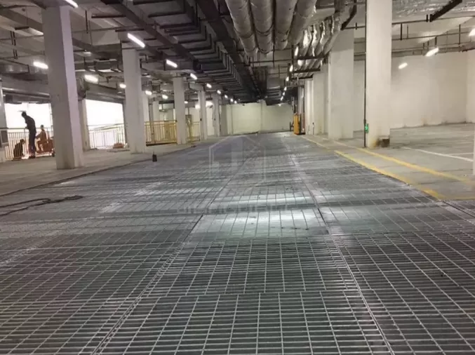 Pasarela de rejilla